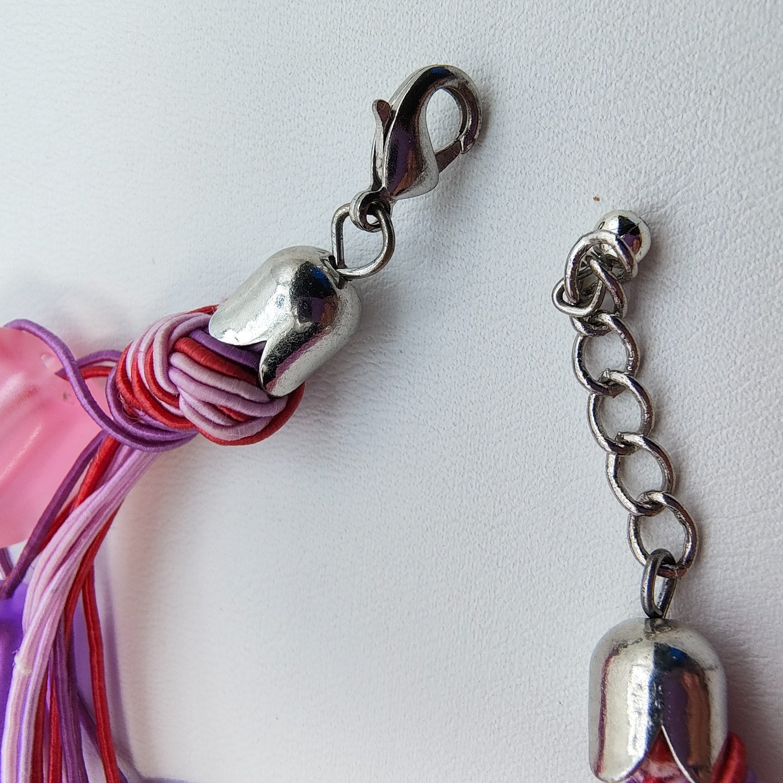 Gimme Gummy Arm Party Bracelet Chunky Color Pop Pink Purple White Kidcore