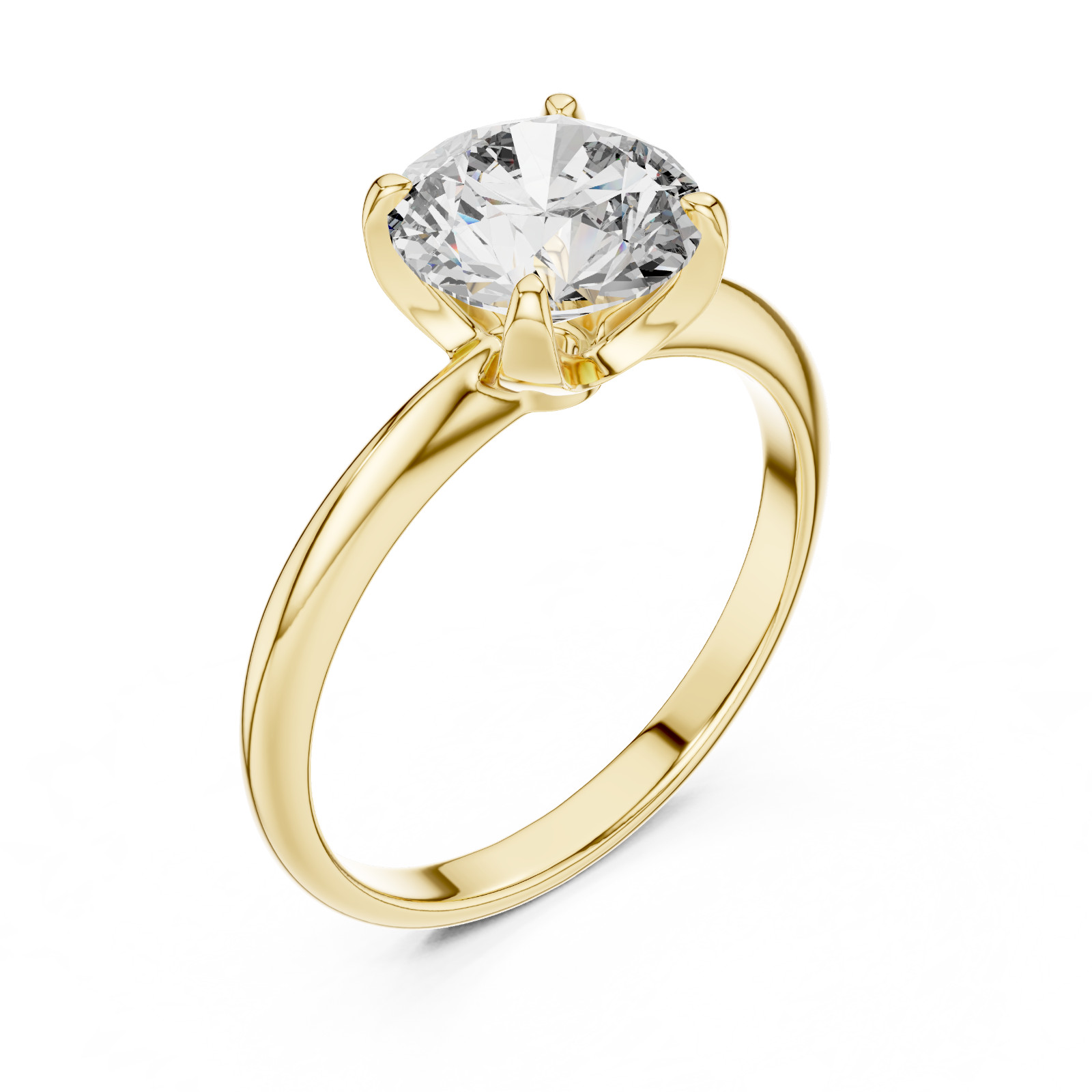 2.43CT Cushion Cut Lab Grown Diamond Ring 925 Silver Solitaire Gift For Her