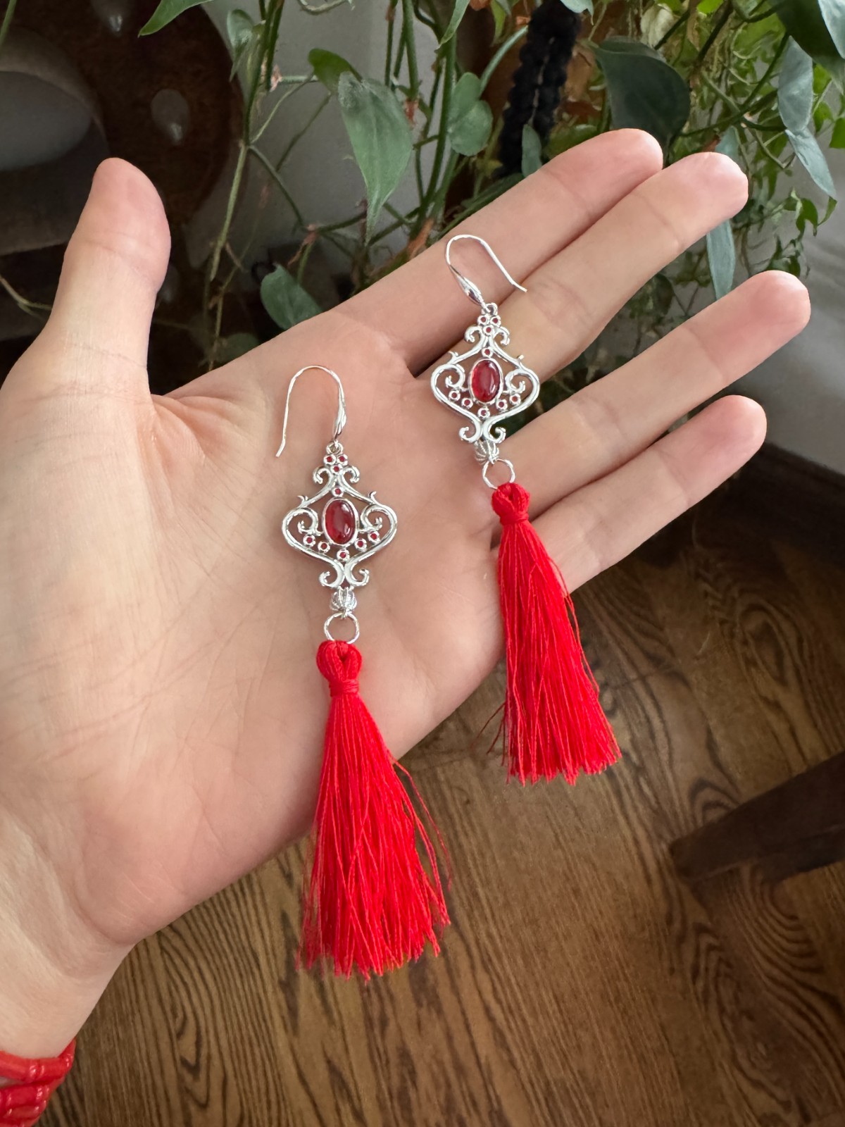 Disney X RockLove NEW ‘Mulan’ Wisdom Tassel Earrings in Sterling Silver