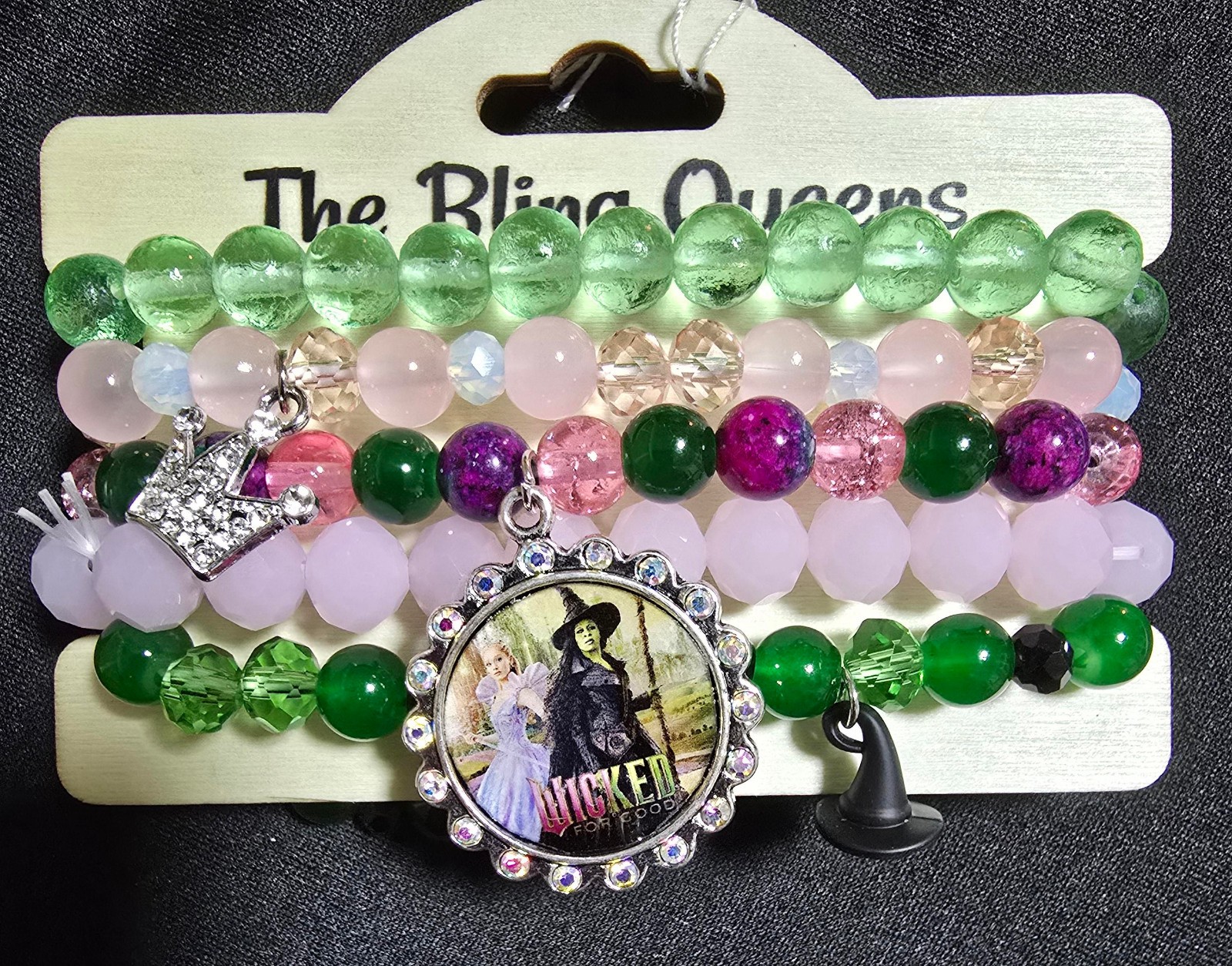 “Wicked” Stack Bracelets with Charms (5 Choices)