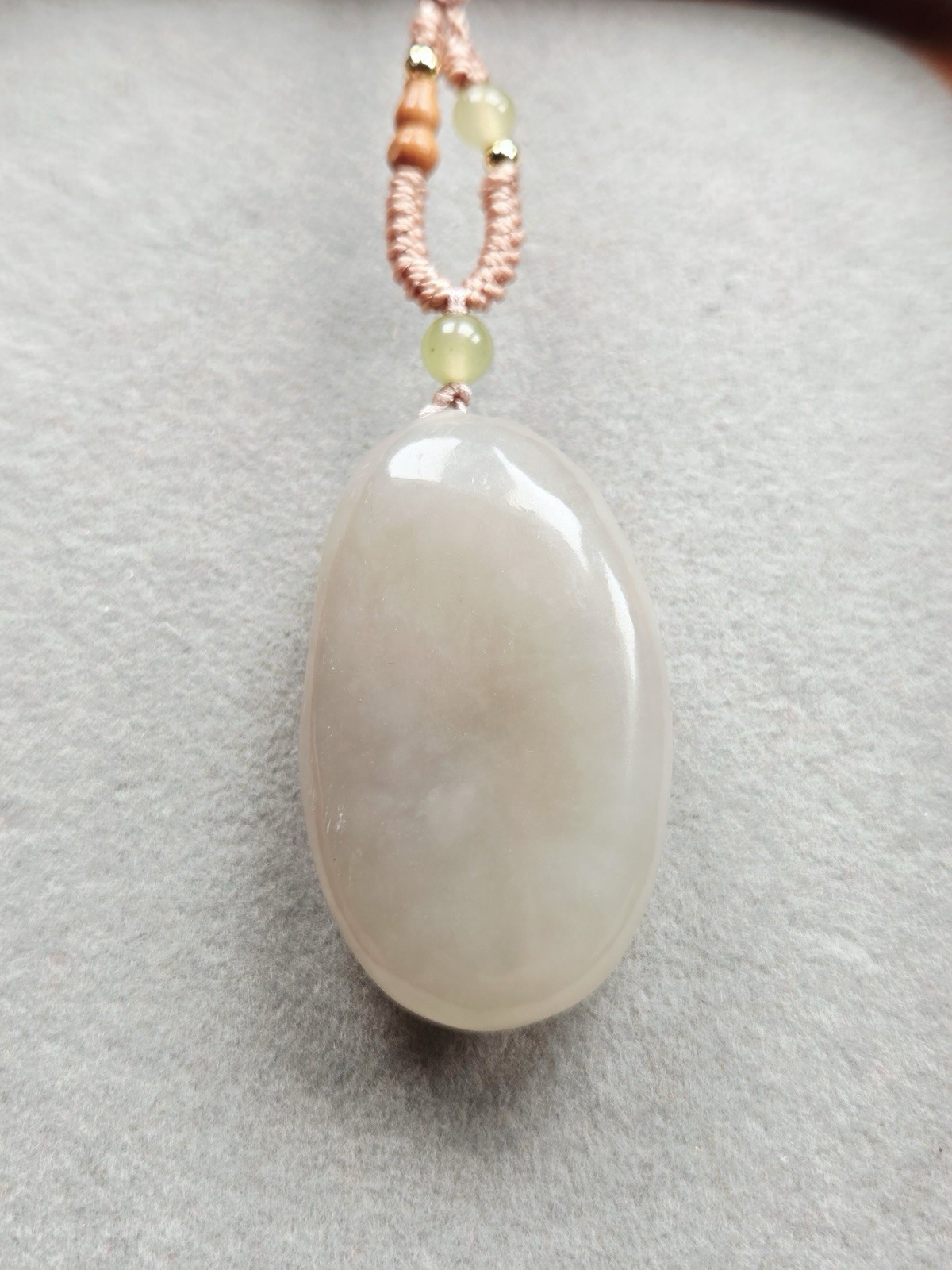 Natural White Hotan Jade Maitreya Buddha | Exquisite 12mm Thick Talisman