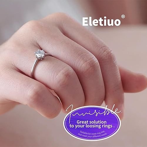 Ring Guard Set for Loose Rings 12 Pack Invisible Size Adjuster for Any Ring…