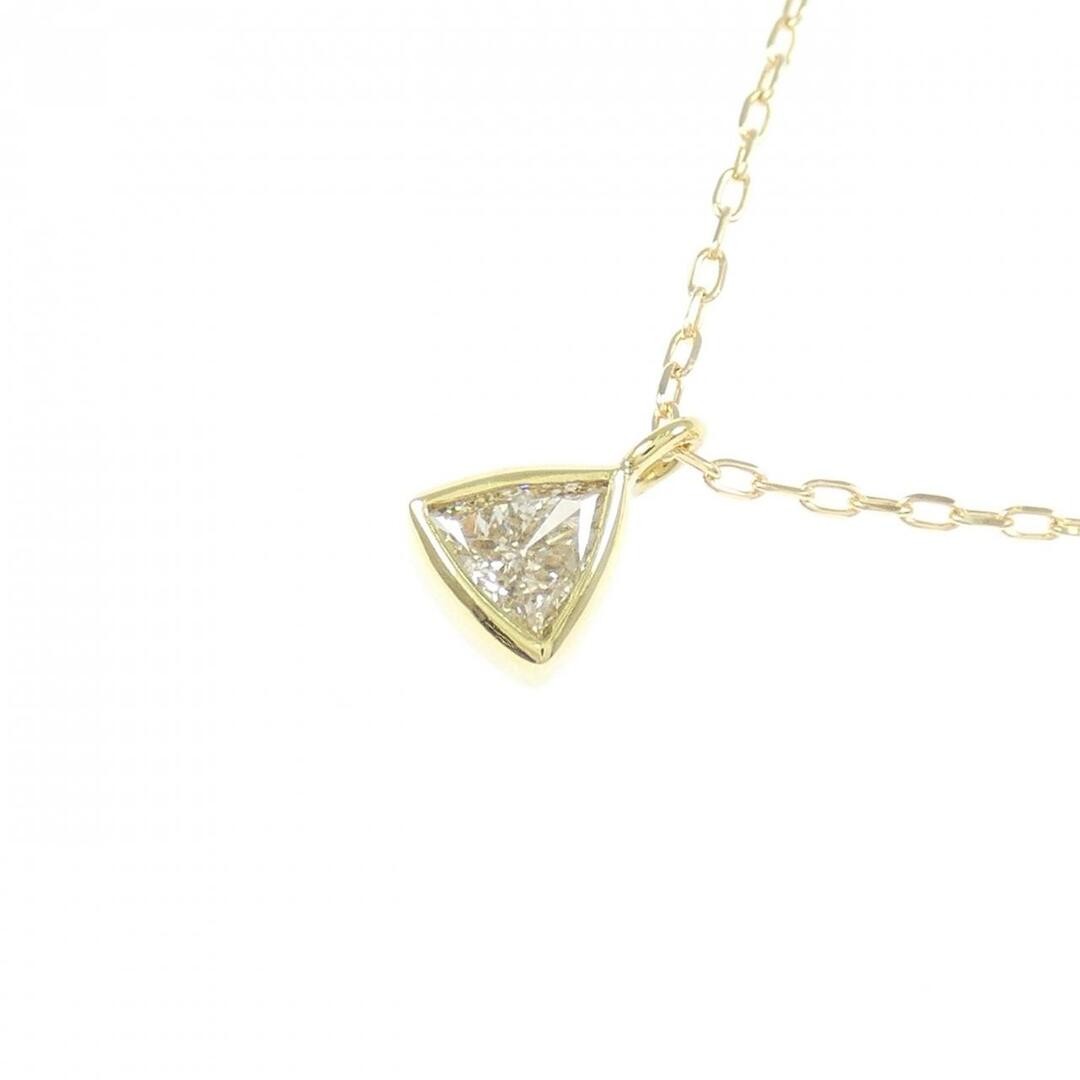 K18YG diamond necklace 0.21CT