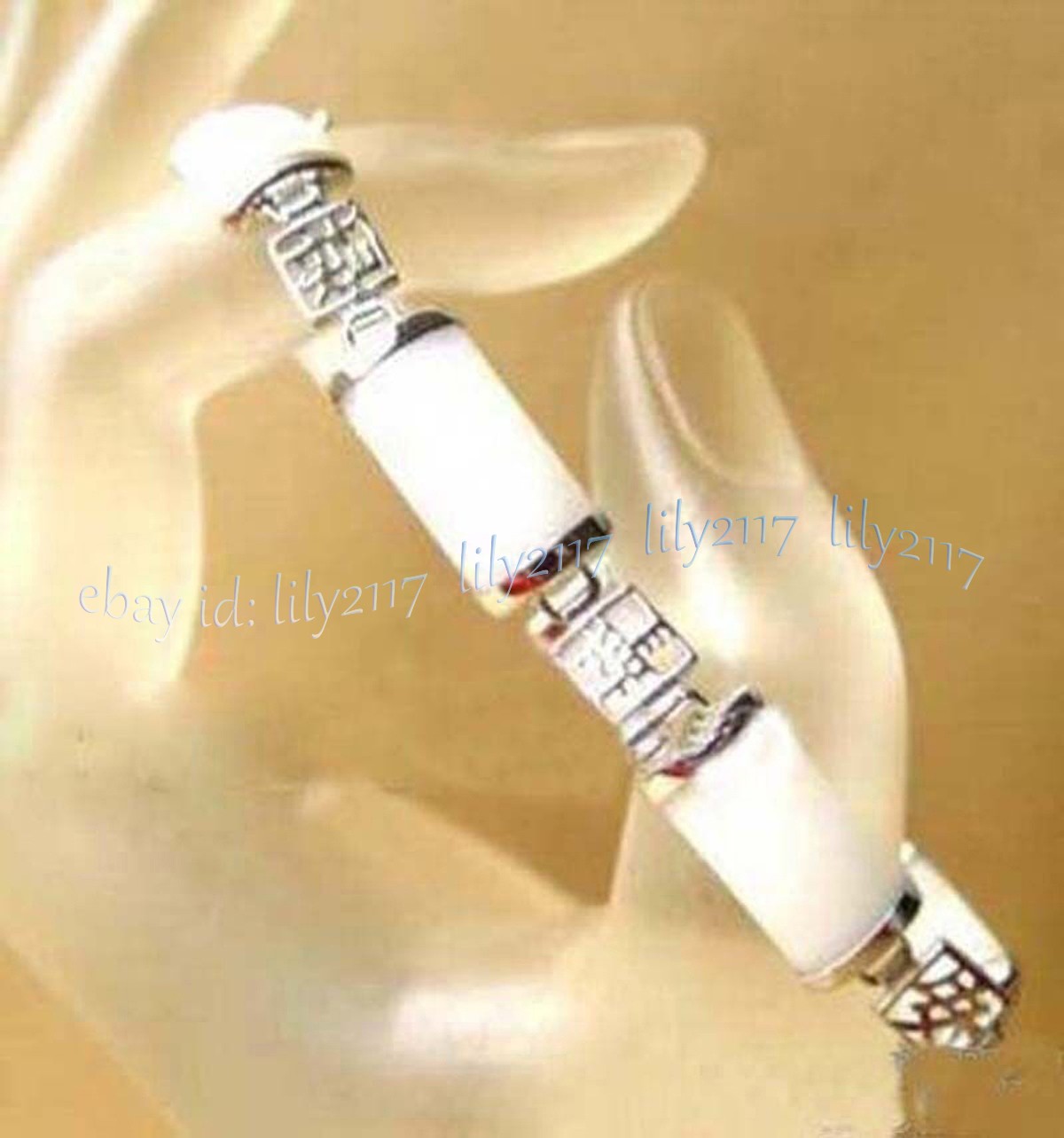 Stunning Natural Jade Bracelet Fortune Women Lucky Bangle Gemstone Jewelry Gifts
