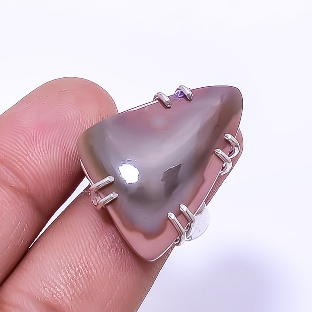 Natural Royal Imperial Jasper 925 Sterling Silver Ring s.7.5 R89, Christmas Gift