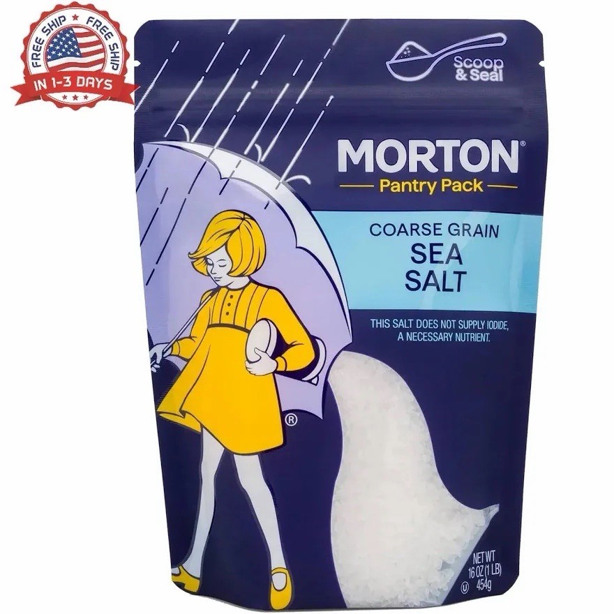 #1/4 Vintage WH “MORTON SALT” GIRL CHARM ORIGINAL Italia CHARM for 9MM Bracelet