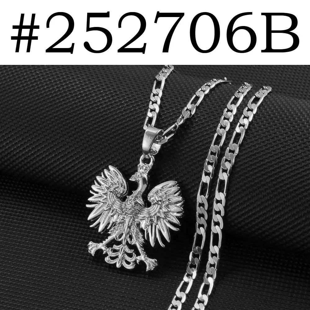 Symbol Eagle Necklace Polska Poles Poland Pendant Fashion Jewelry Accessories