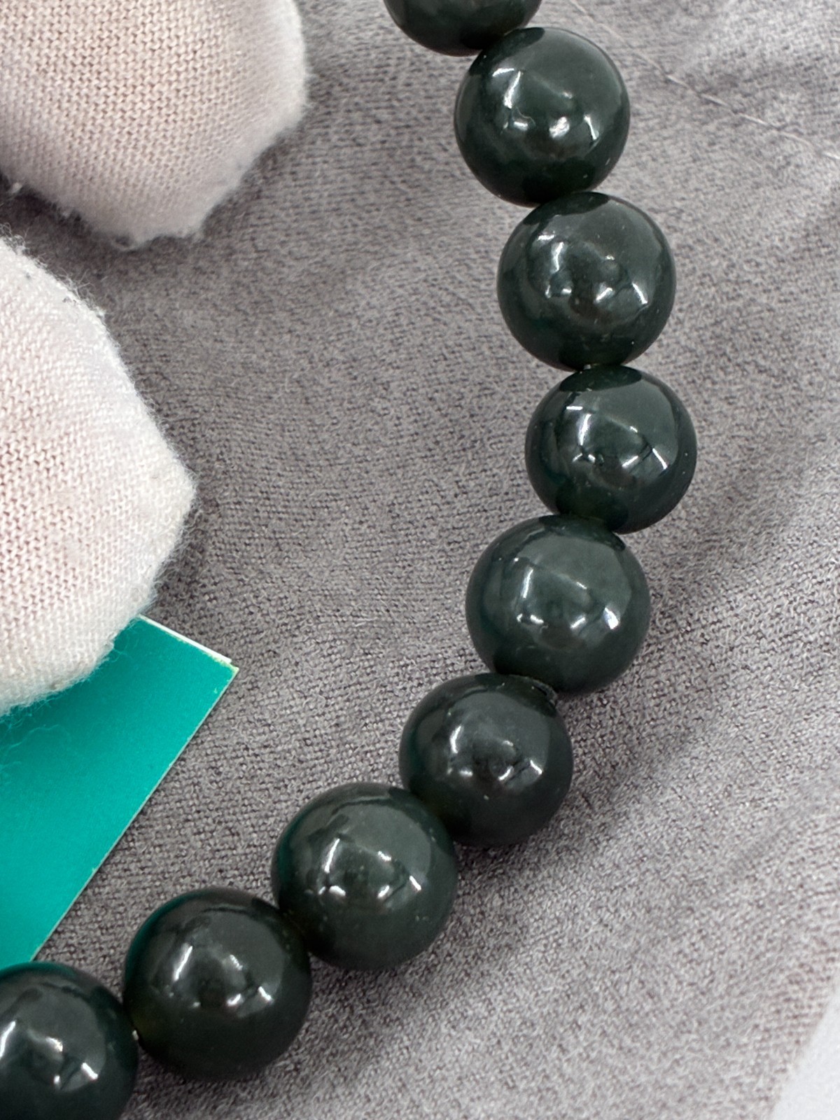 Nephrite Jade of Yesteryear Bypass Bracelet CZ Pave Stones Sterling Stella Chow