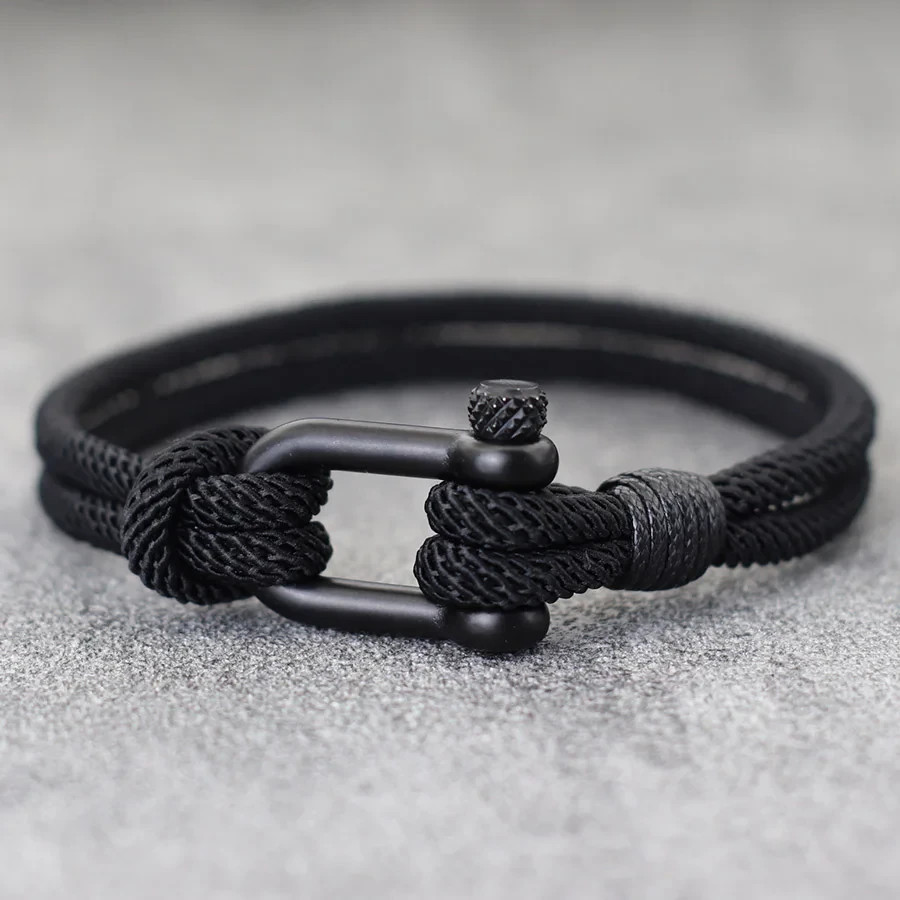 Nautical Rope “U-Bolt” Bracelet