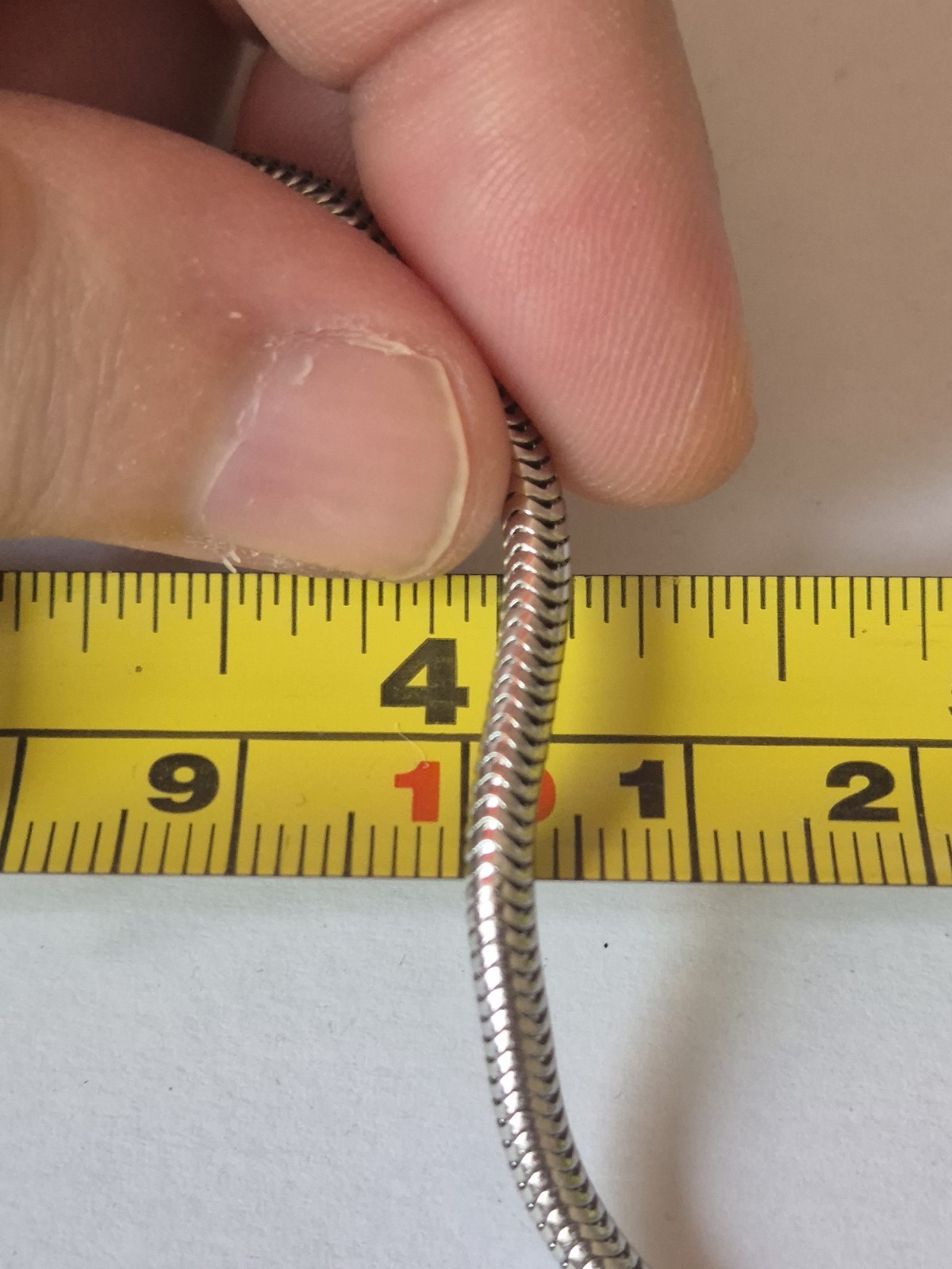 GNOCE Charm Bracelet Stainless Steel Snake Chain