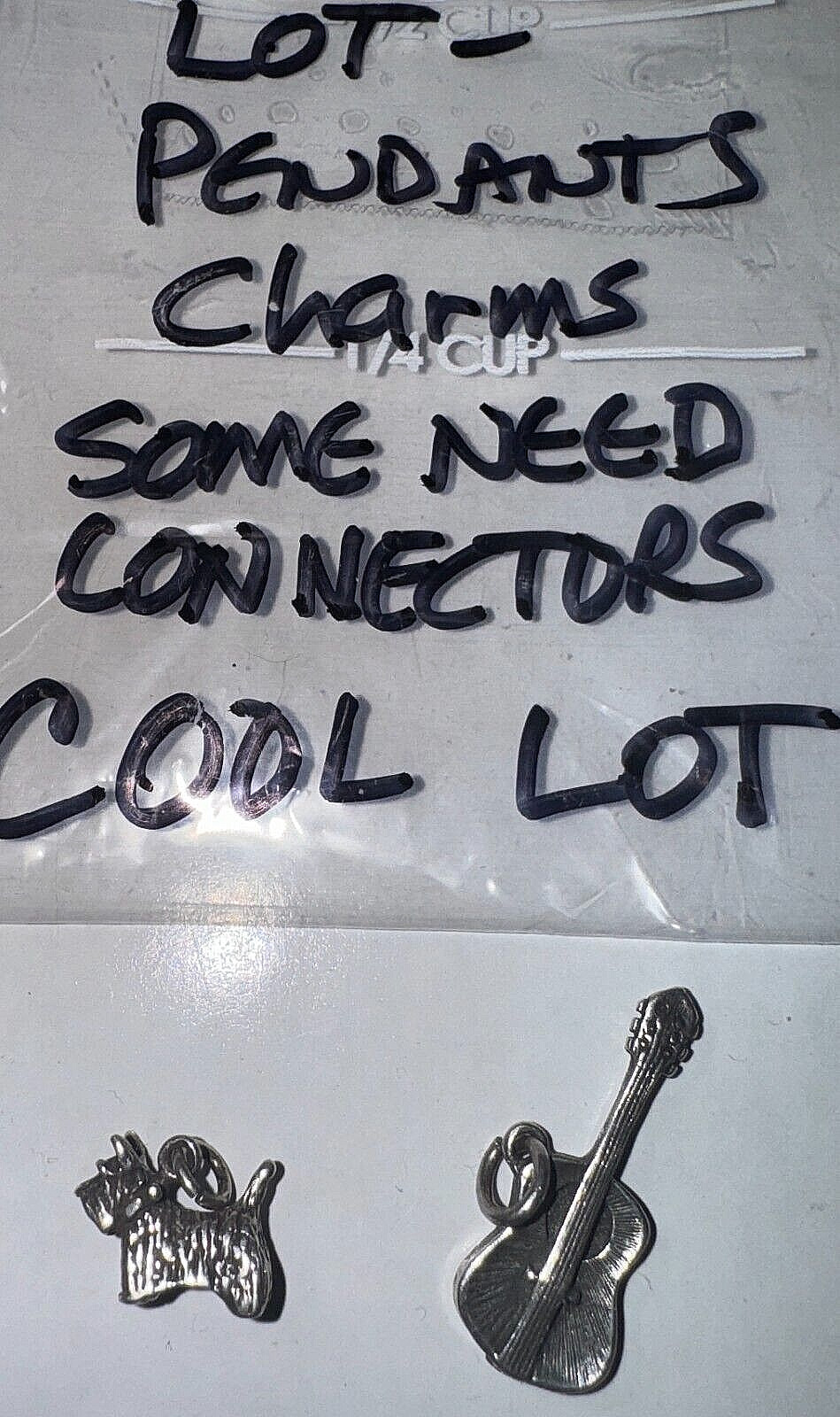 Sterling Silver & Fashion Pendants Charms Hawaii Scottie Guitar & More SS-900