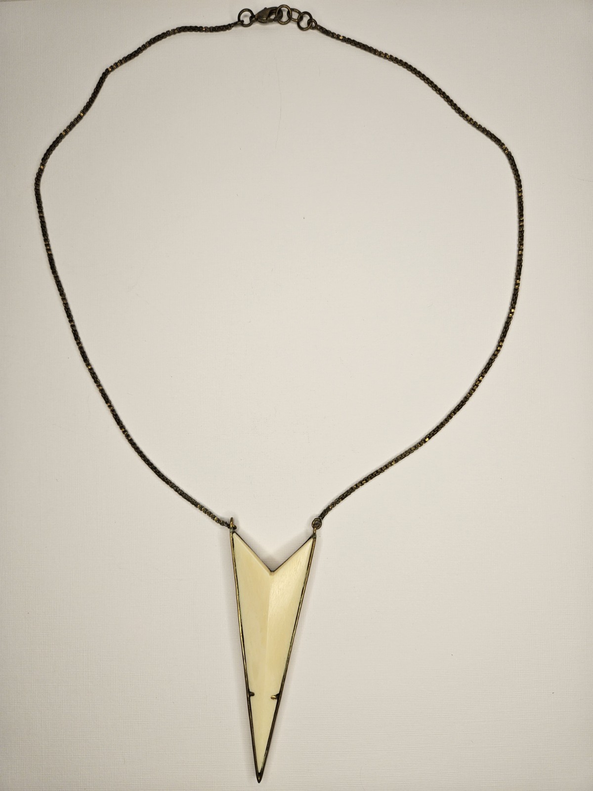 Triangle Charm Pendant Necklace