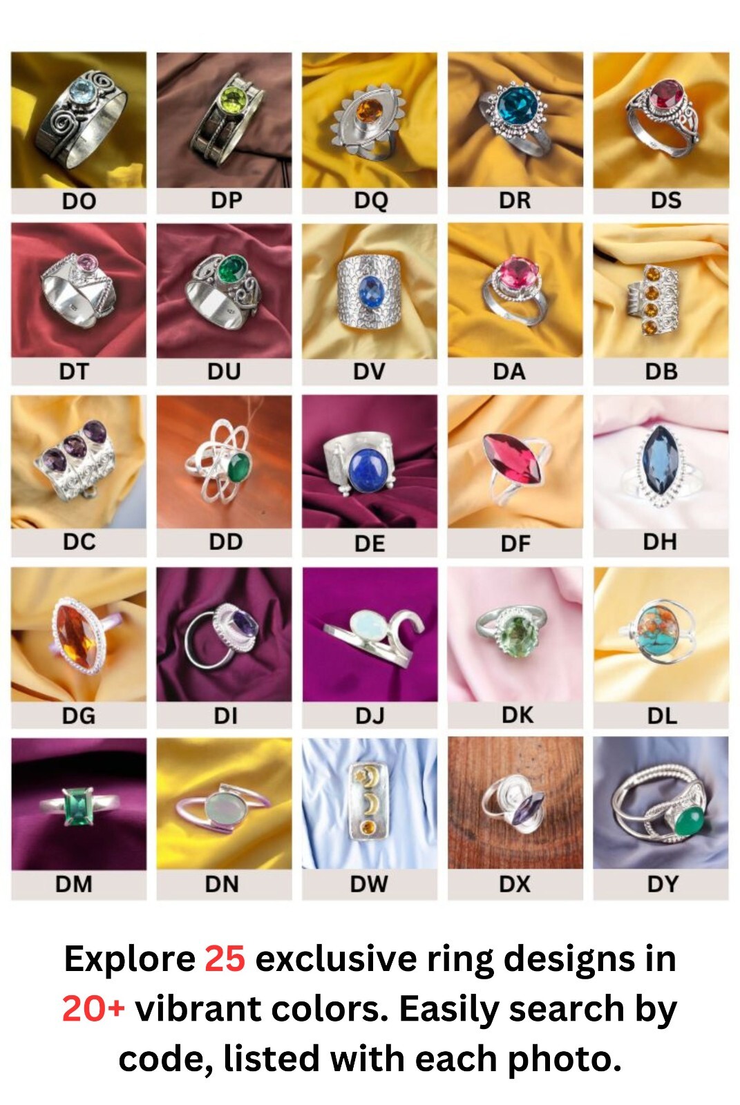 Top Quality Labradorite Rough Gemstone Jewelry Trendy Handmade Fashion Ring 7 US