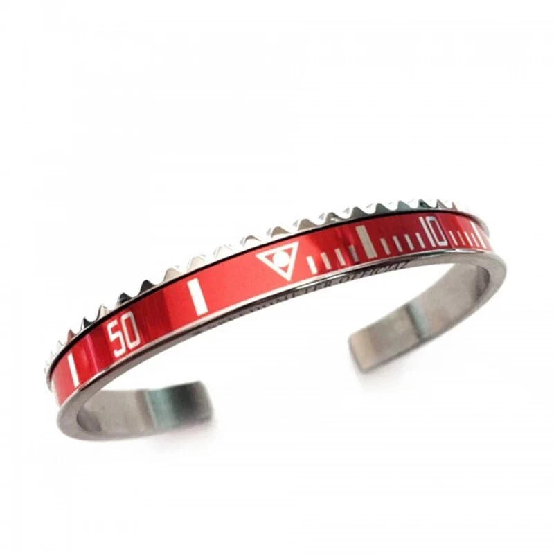 Personality Stainless Steel Men and Women Bracelets Digital Speedometer Bracelet