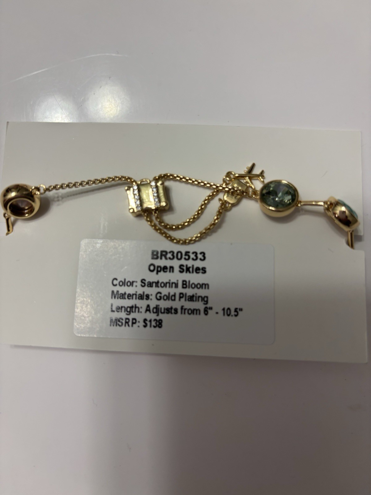 BP Jewel Candy Santorini Bloom Bracelet on Gold BR30533