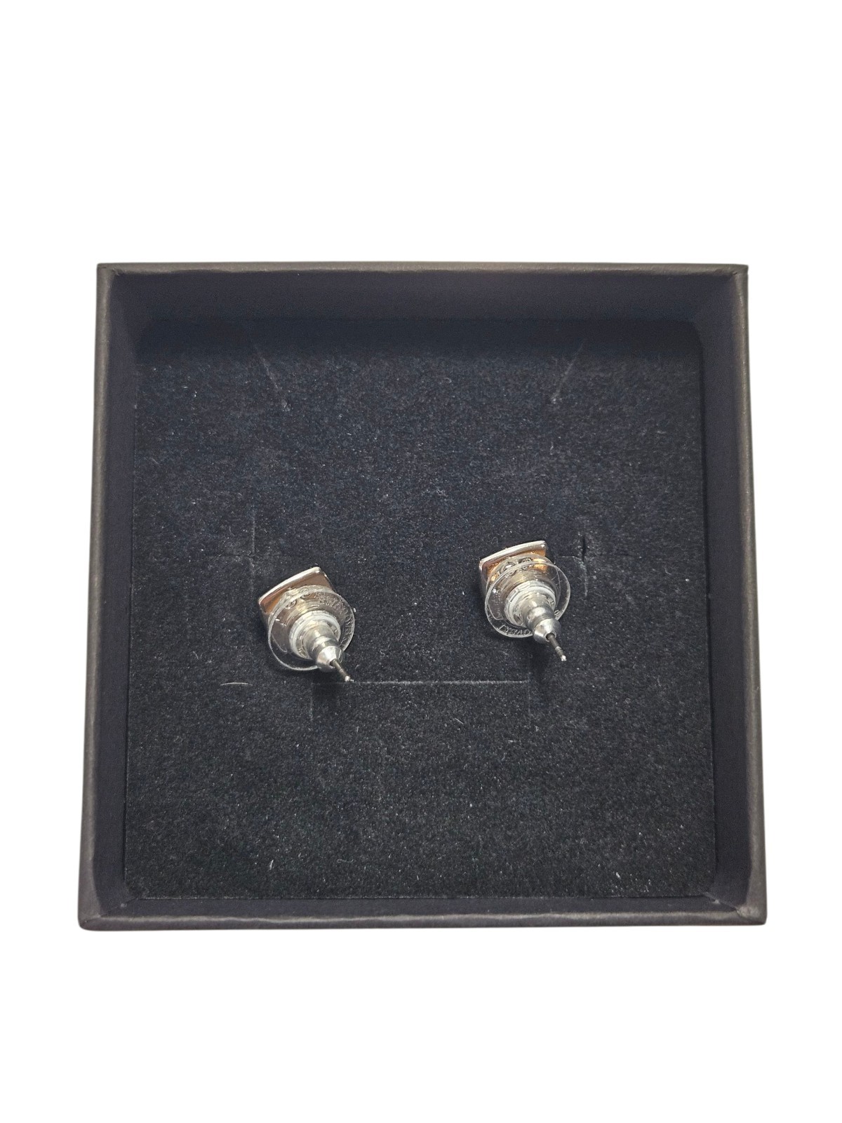 Swarovski Aqua Crystal Stud Earrings – 0.8 cm