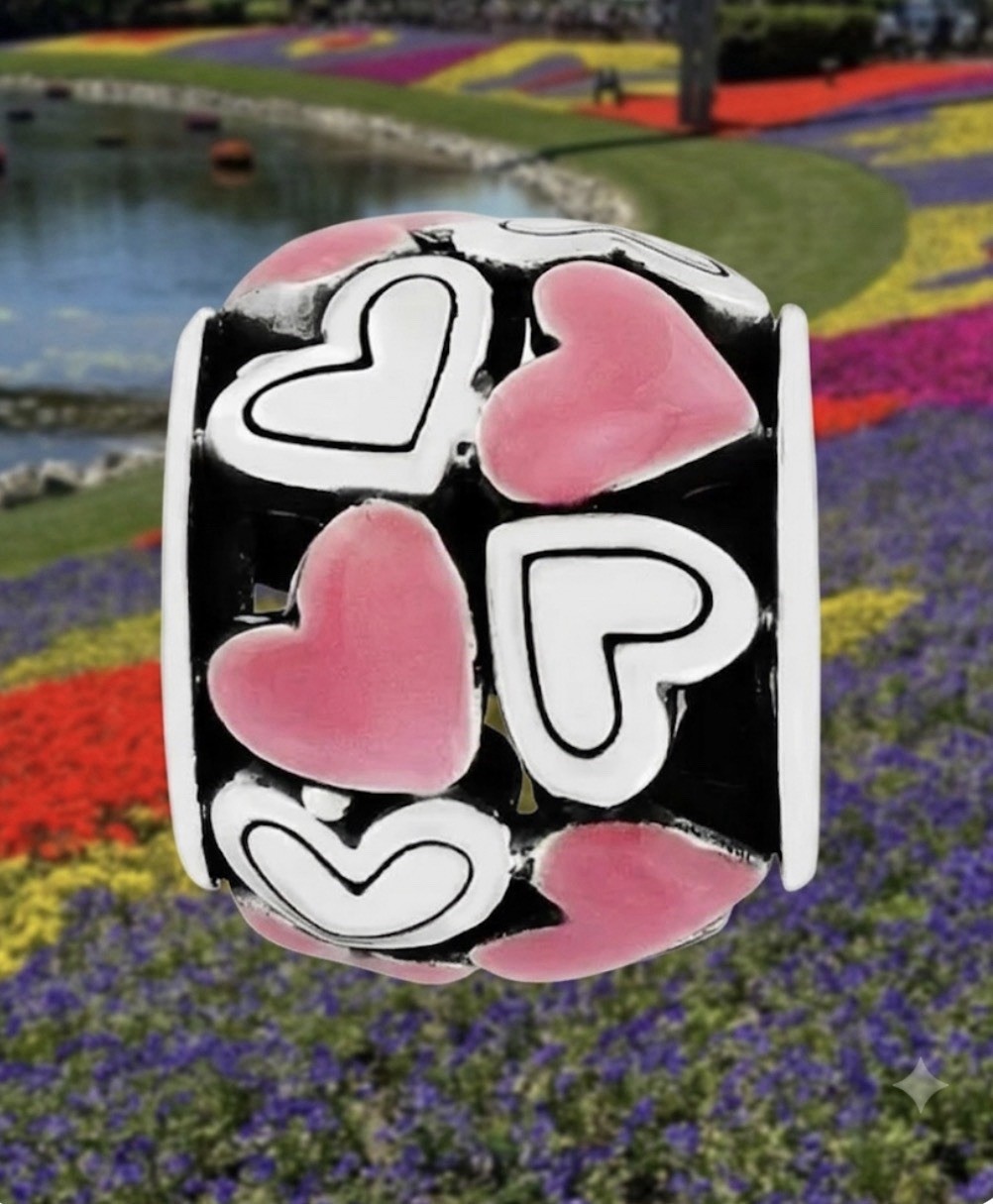 Brighton LOTS OF LOVE BEAD Bead Pink NWOT List $13 Boho Style J97973