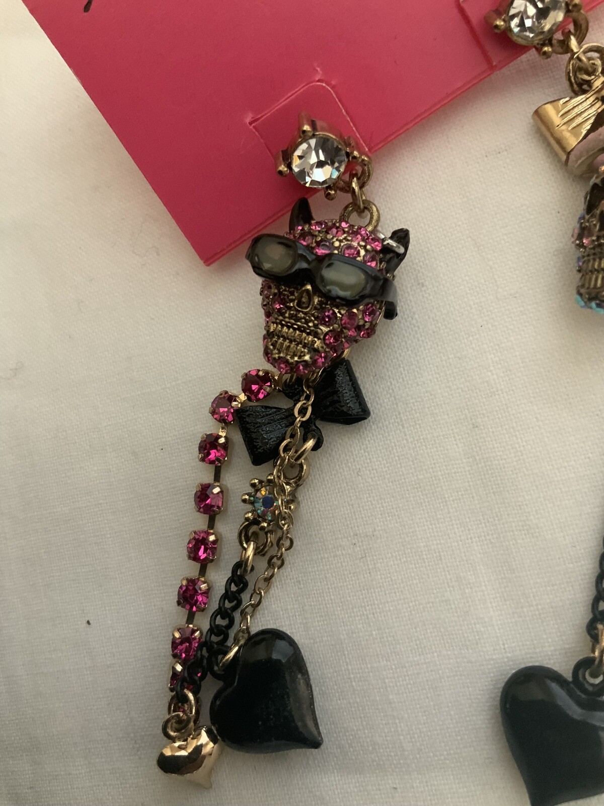 Betsey Johnson Devil Angel Earrings  Extremely Rare – 6
