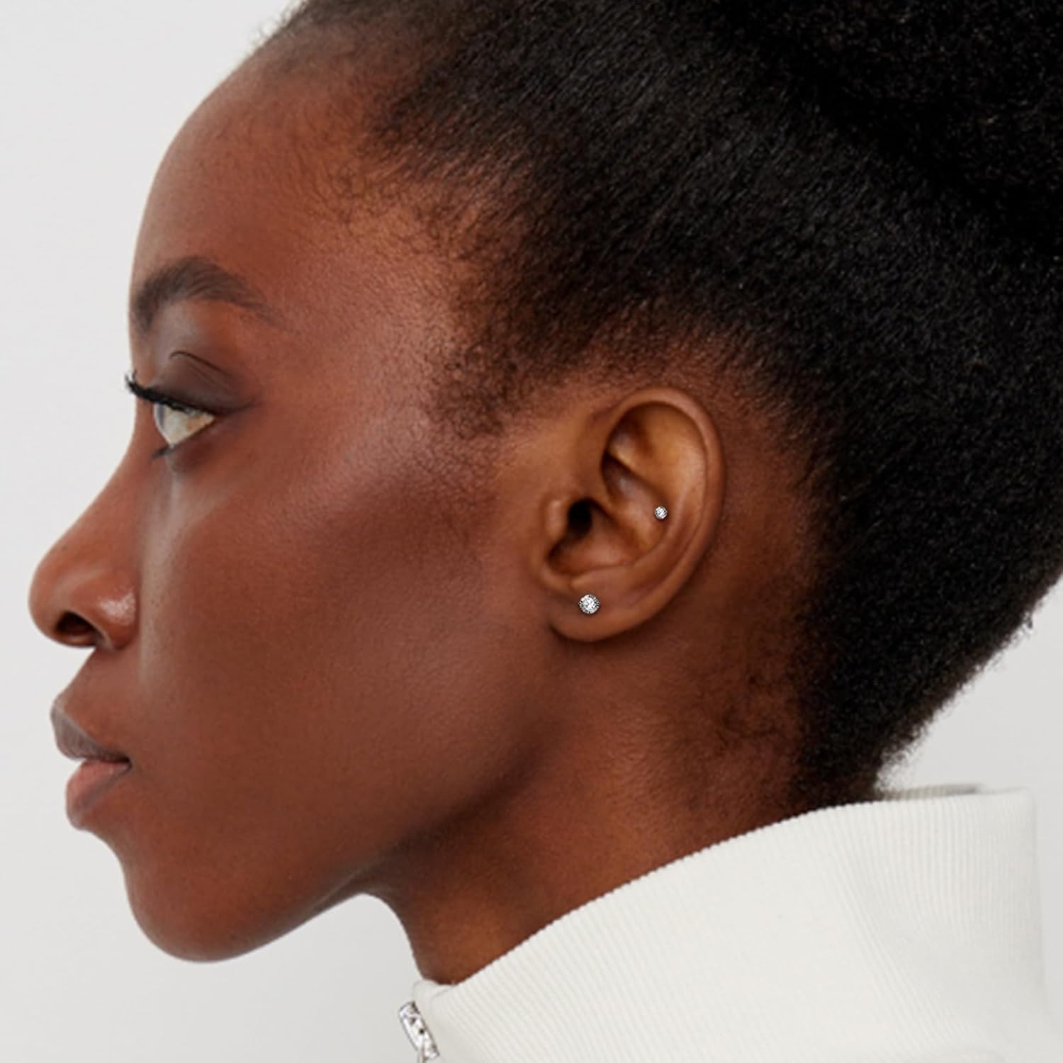 Multipack of Flat Back Cartilage Earrings – Perfect for Sensitive Skin