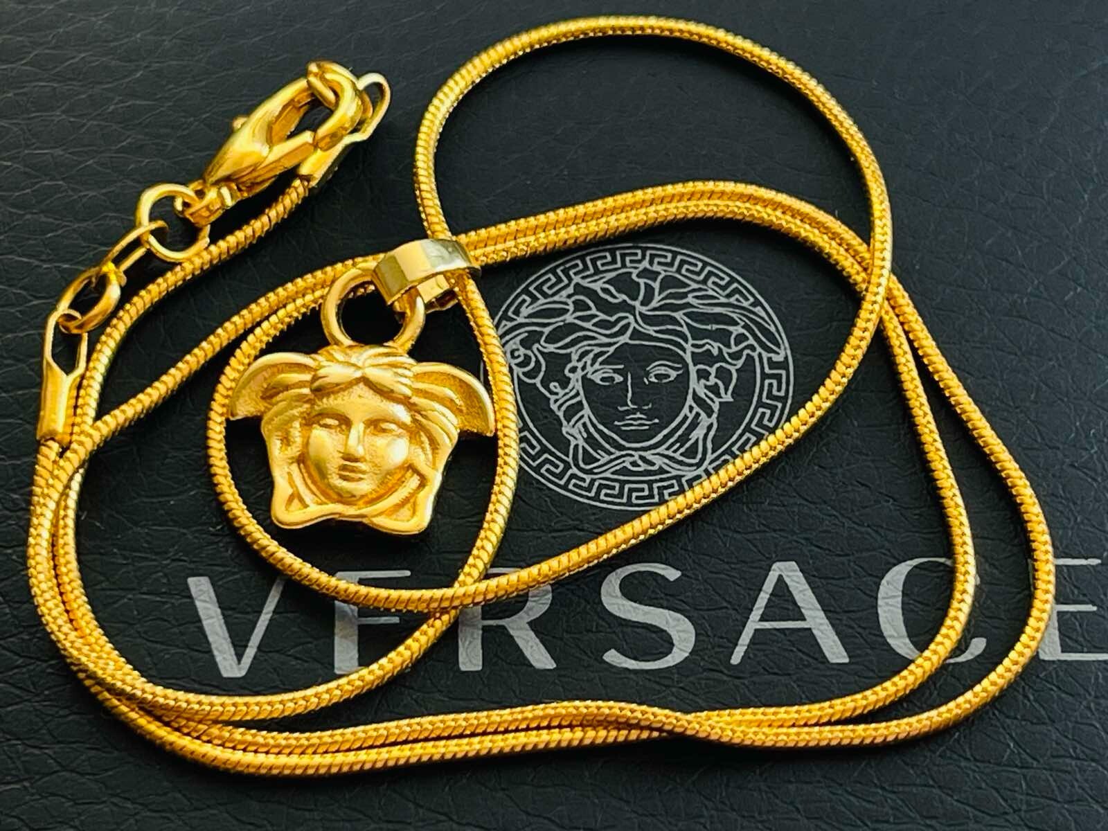 Versace Pendant / signature Head of Medusa 0,7 inch small