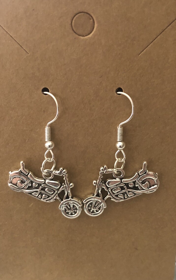 Fashion Earrings Harley Davidson/Bike/Motorcycle/freedom/Two Wheeler
