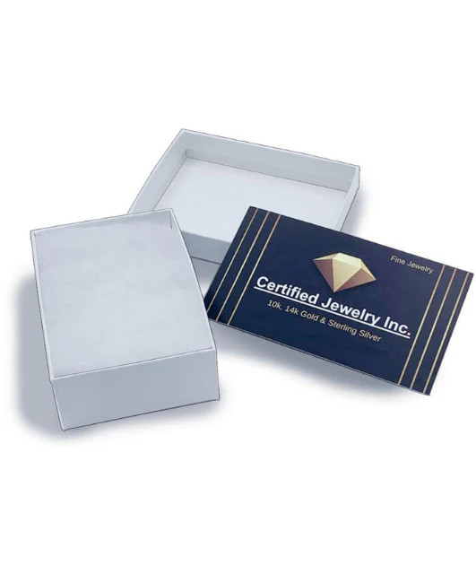 14k Solid Yellow, White or Rose Gold Diamond Cut Cable Chain Necklace, 0.5mm Wid