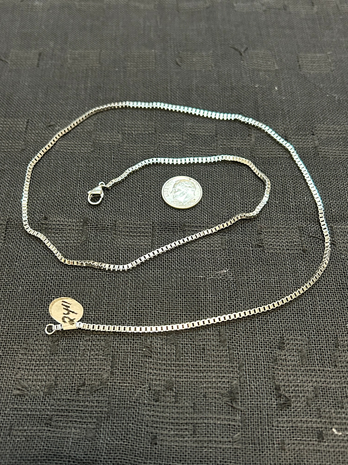 Stainless steel tarnish free neck chain in 20” SSC26