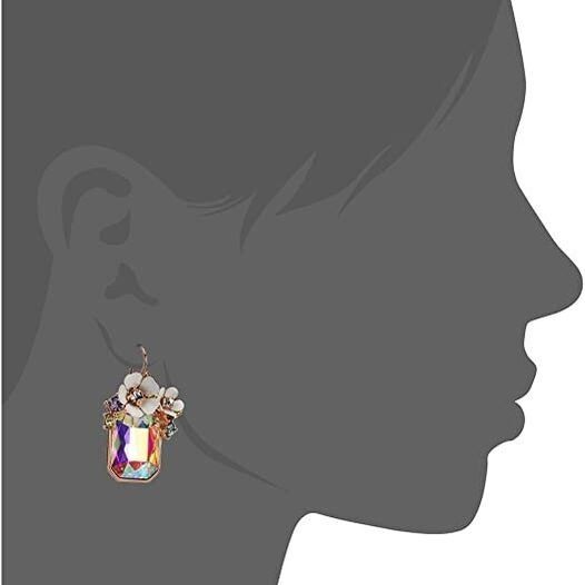 Betsey Johnson Earrings & Necklace 4PCs Bundle Set | Versatile Styles |