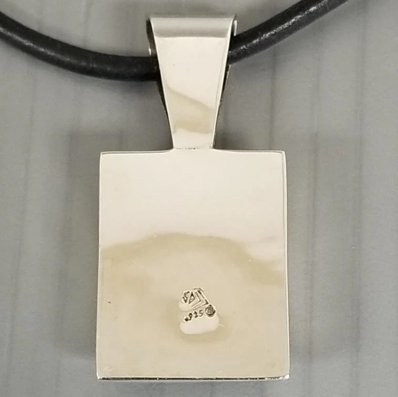 Silpada Sterling Silver Red and Black Pendant And Pierced Earrings Sets Retired