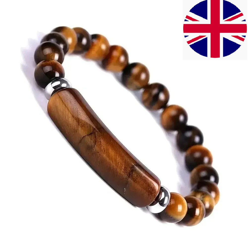 Handmade Stone Beaded Healing Bracelet Bangle for Women Men Jewellery