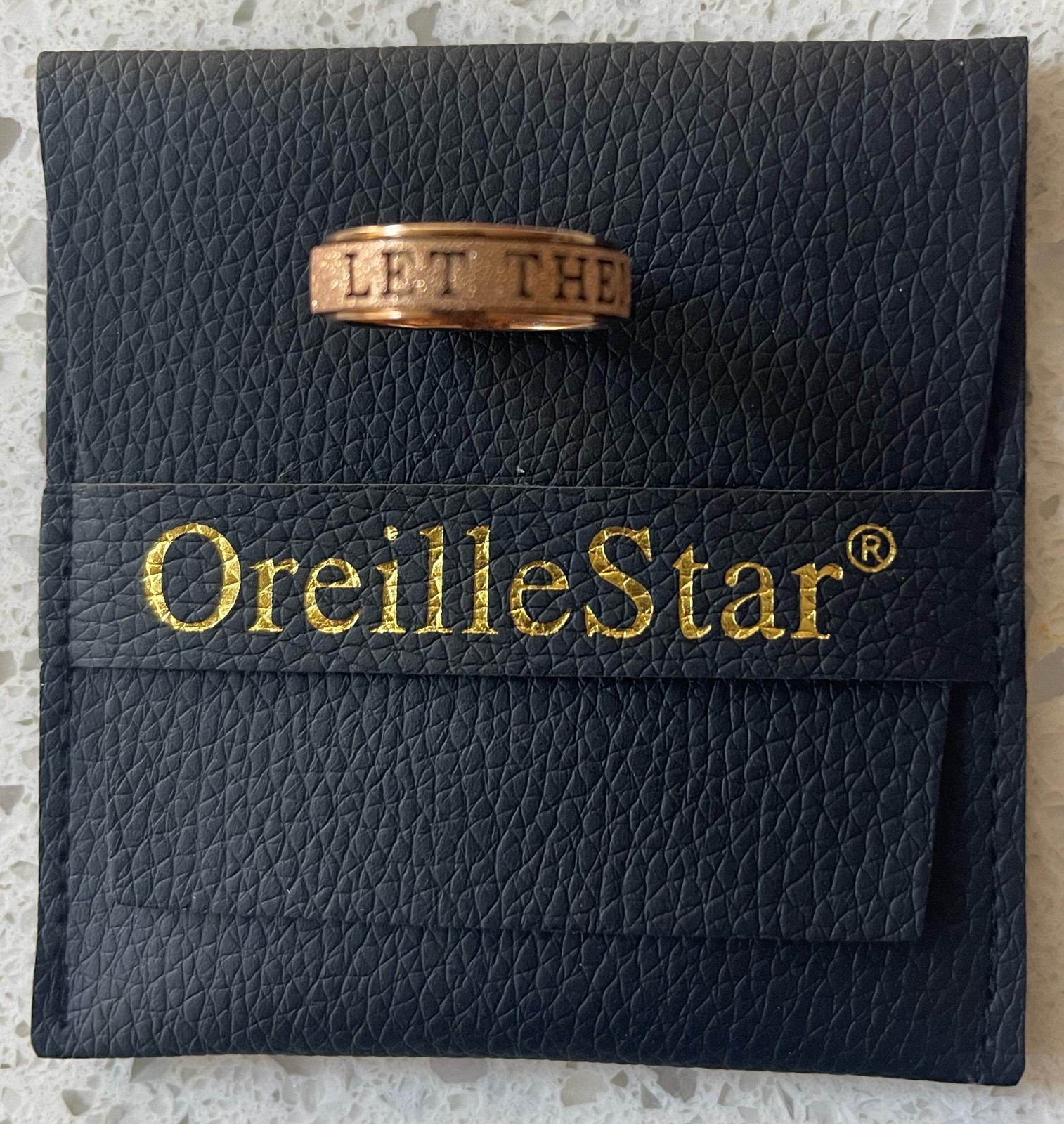 OreilleStar Rose Gold – Let Them – Ring