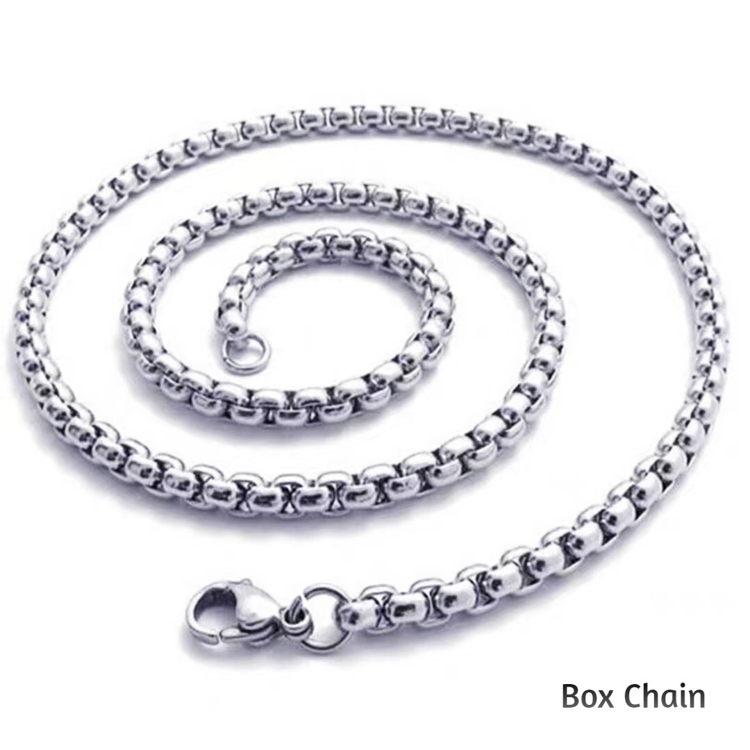 Mens Punk Silver Grim Reaper Skull Pendant Necklace Retro Rock Jewelry Chain 24″