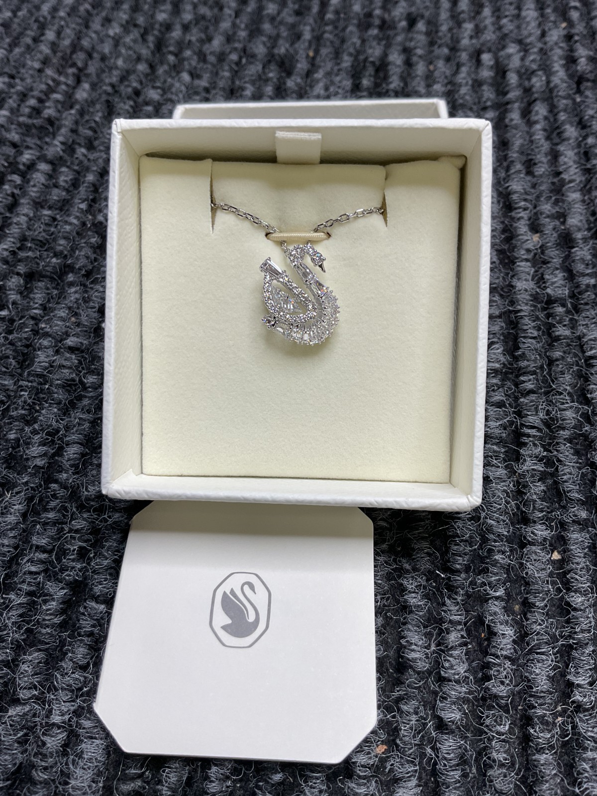 Swarovski Dancing Swan Necklace