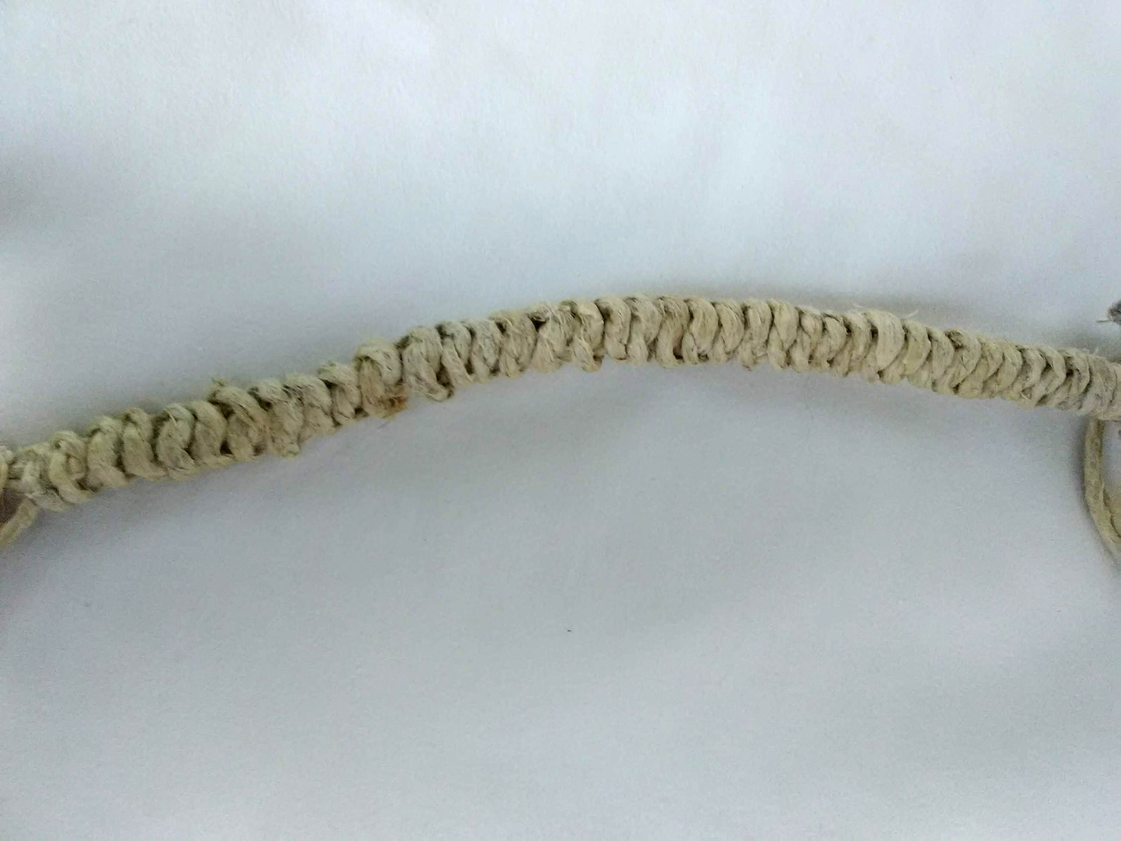 Anklet Natural Macrame Braided Hemp Adj Unisex 9-14″ Boho Chic US Seller New