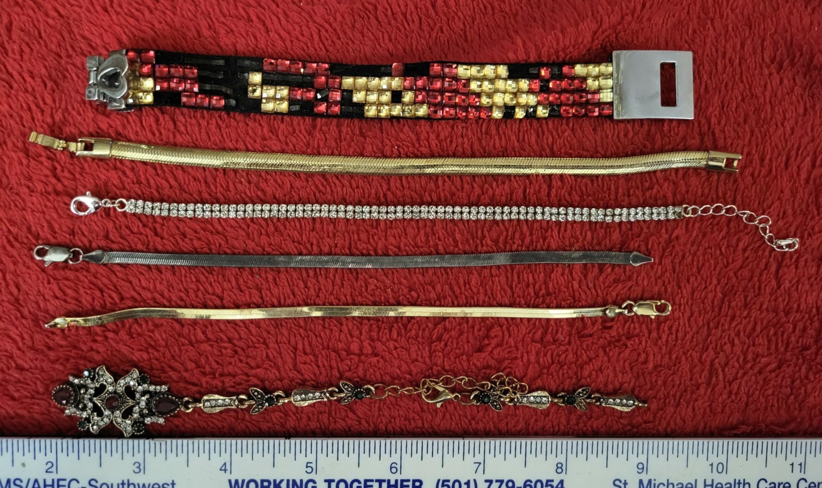Vintage 6 Count Lot Bracelets
