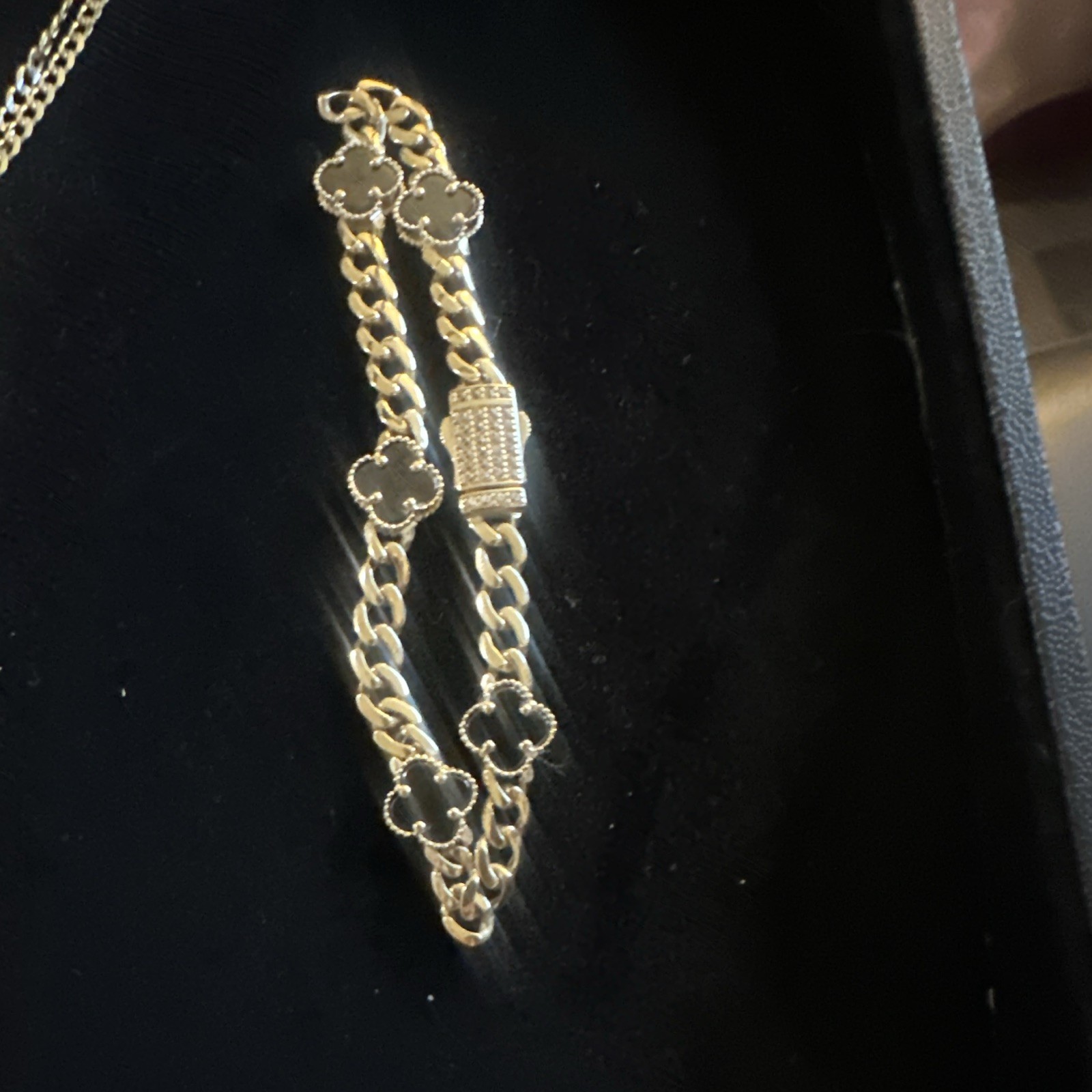 14 kt Monaco bracelet solid gold
