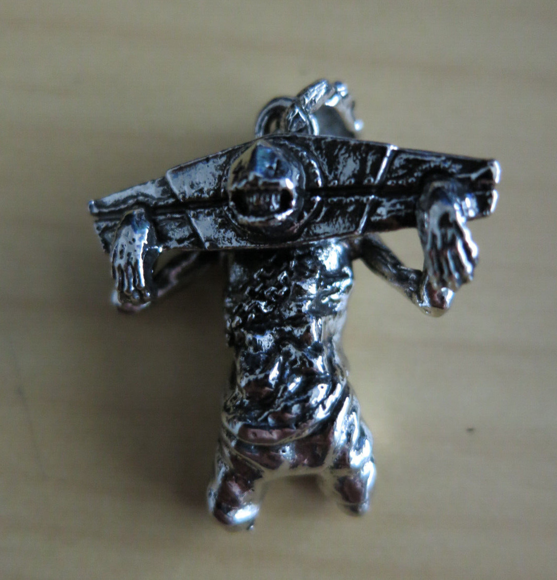Imprisoned Monster Jewelry Vintage Silver Sexy Gothic Torture Pendant Necklace