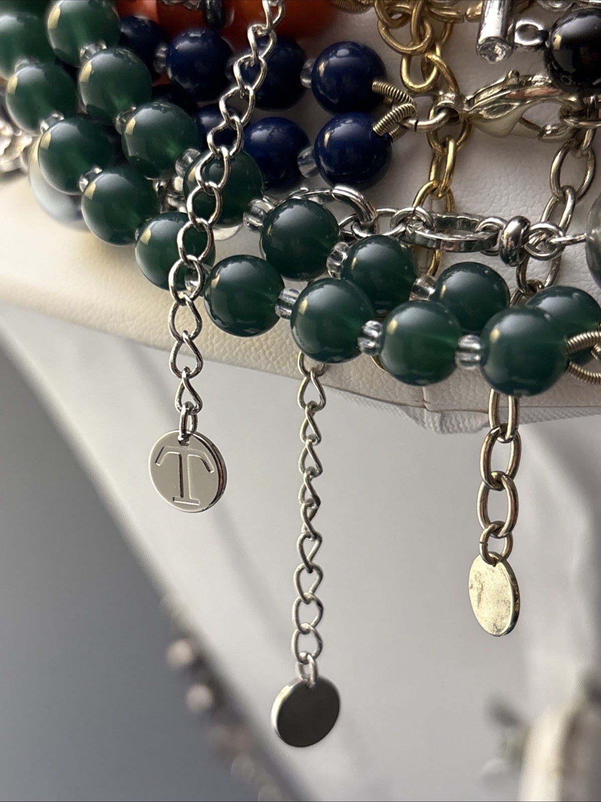 Talbots Necklace Chunky Beaded Lot of 7 Excellent Vintage Condition 1990s