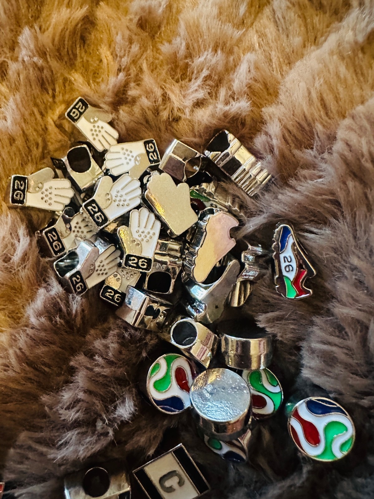 Customized FIFA bracelets- Choose Your Charms!