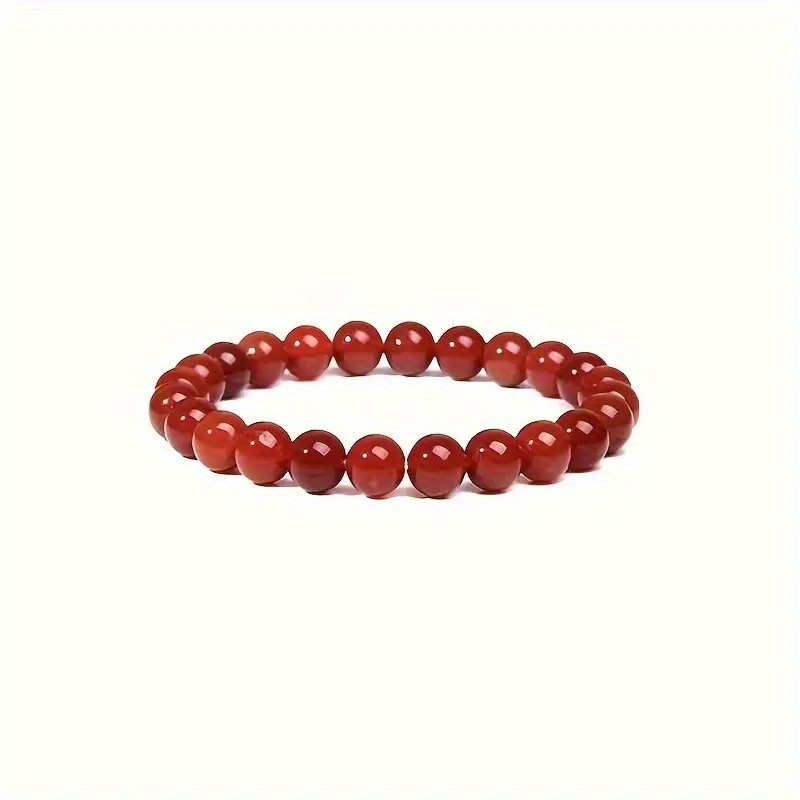 12Pcs Semi-precious Gemstone Beaded Stretch Bracelet Bohemian Style Jewelry Gift