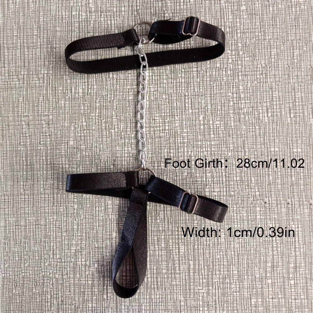 2pcs Adjustable Ankle Chain Accessories for Women Fits for Punk Style & Fashion