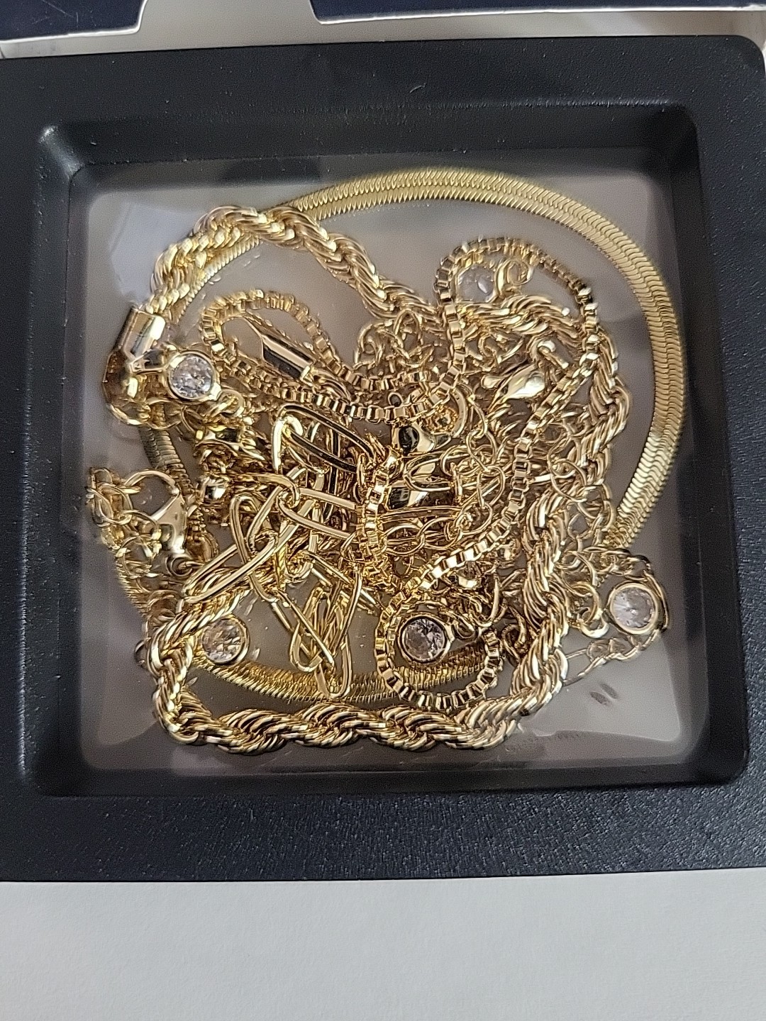 Dearmay Gold Tone Bracelet Set of six.