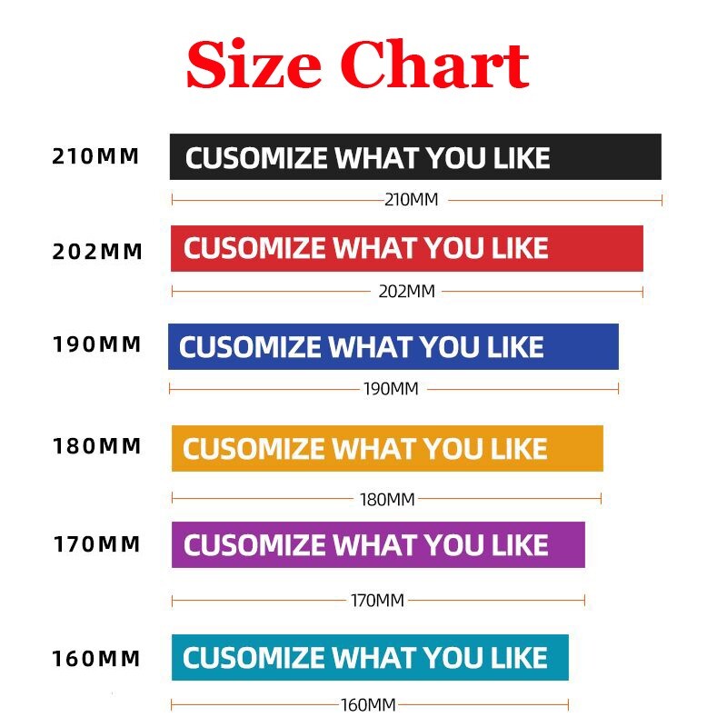 Personalized Custom Silicone Rubber Wristband Bracelets Any Logo Message Text