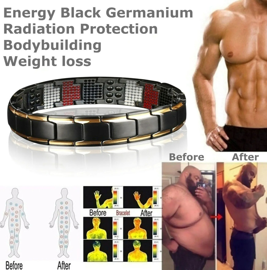 Copper Magnetic Bracelet Energy Healing Therapy Arthritis Pain Relief Men Women