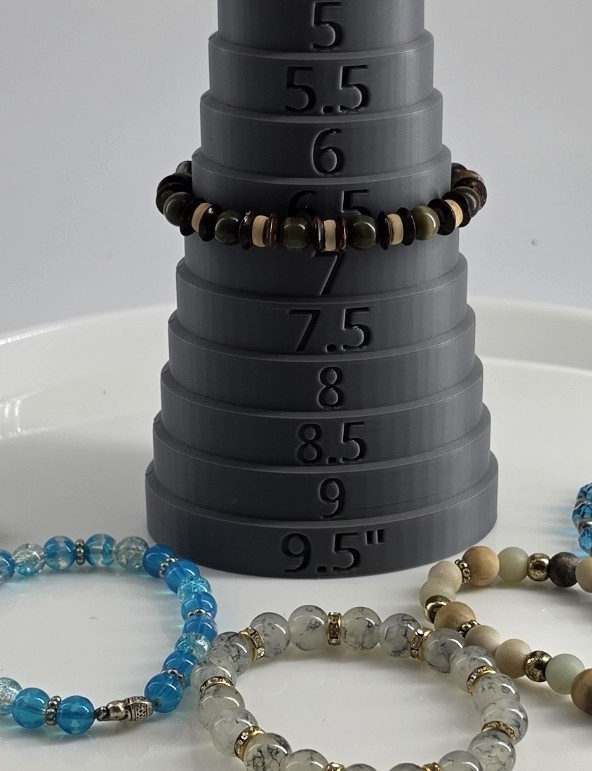 Lot 11 Stretch Bracelets Glass Stone Wood Seed Bead Mixed Colors Most Size 7