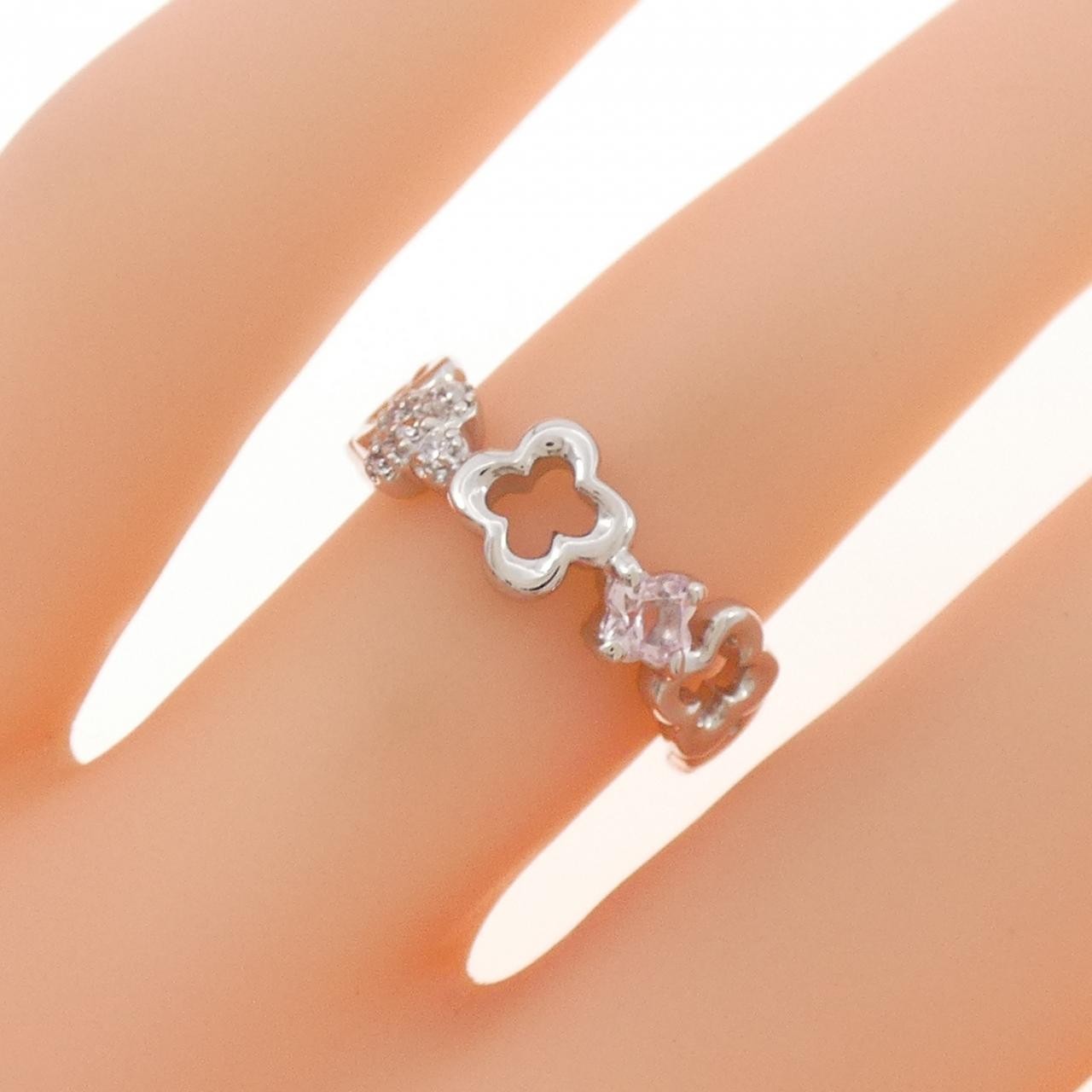 Authentic Kumikyoku Flower Beryl Ring #230-000-132-1806