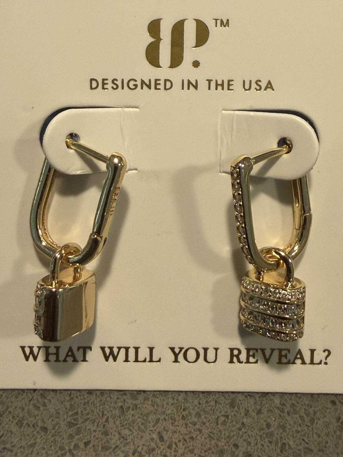 Bomb Party Earrings The Sterling Club Vermeil ER52663 keepsake earrings