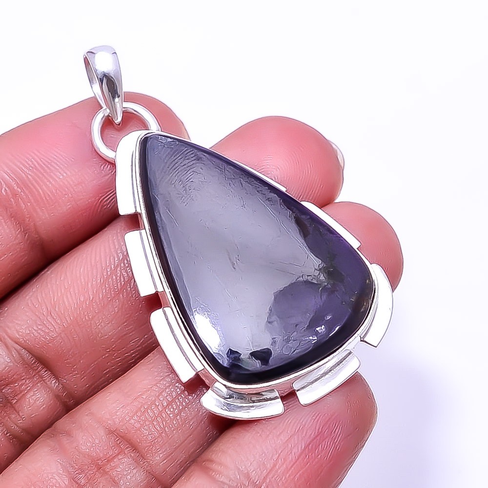 Hypersthene – Canada Designer Handmade 925 Sterling Silver Pendant 1.95″ P439642
