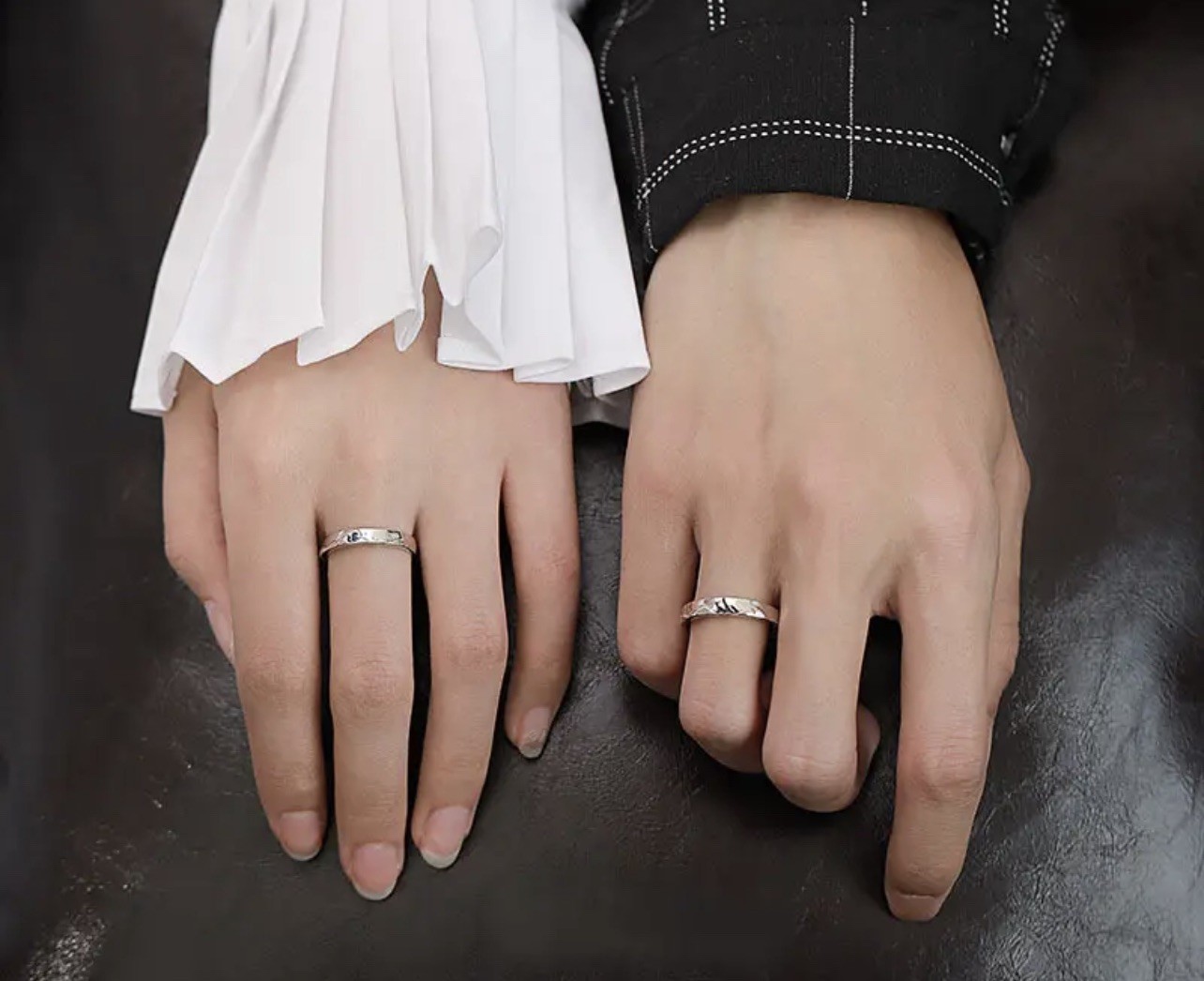 Mountain Ocean Rings jewellery Promise Wedding Engagement Band Adjustable unisex