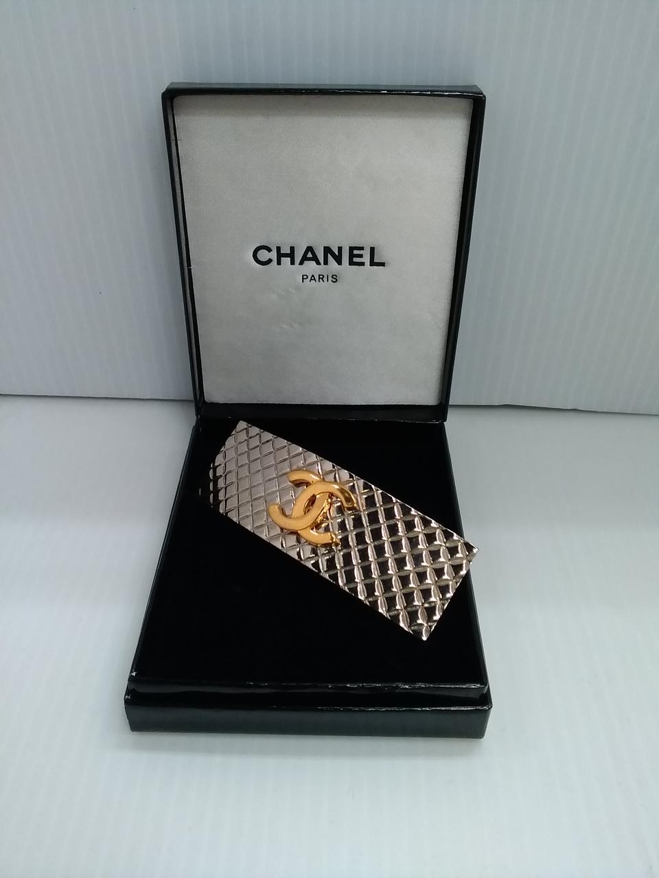 CHANEL Hair Accessory Black Auth Japan